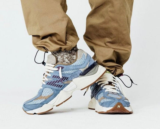New Balance 9060 Blue / brown